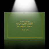 グリーン金ゴールド学校大学卒業 ゲストブック