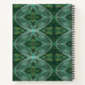 グリーン銀河系ノート ノートブック (裏面)