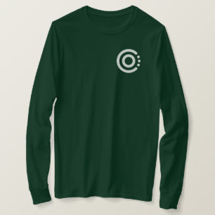 グリーン長袖CO Tシャツ