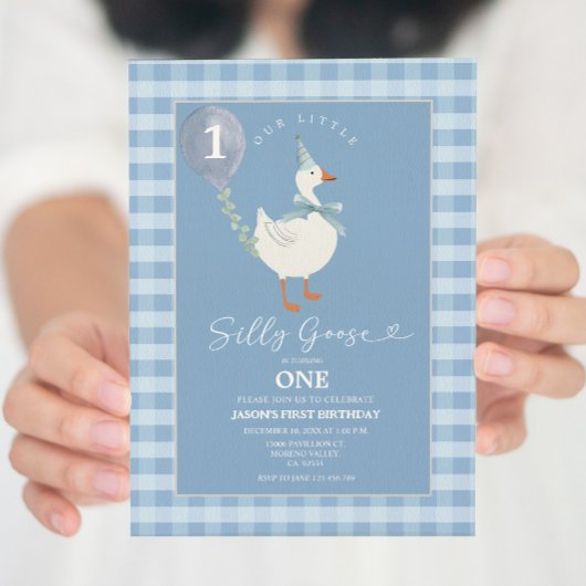 グリーン間抜けリトルガースバルーンボーイ誕生日 招待状