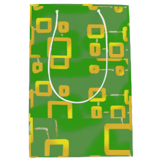 グリーン間抜け抱き枕 ミディアムペーパーバッグ