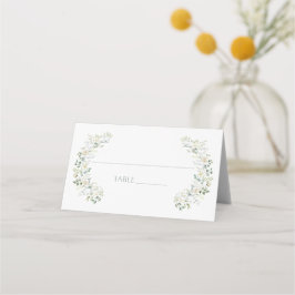 グリーン離れユーカリフローラ結婚リース プレイスカード