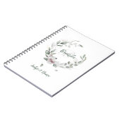 グリーン離れリース ノートブック (左側)