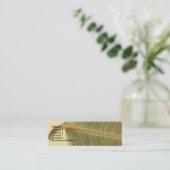 グリーン離れ名刺 スキニー名刺 (スタンド正面)