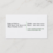 グリーン離れ名刺 名刺 (裏面)