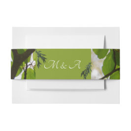 グリーン離れ結婚のベリーバンド 招待状ベリーバンド