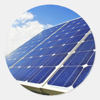 グリーン電力太陽の量 ラウンドシール