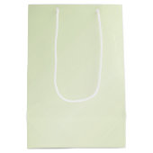 グリーン飛んでいるドラゴン ミディアムペーパーバッグ (裏面)