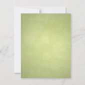 グリーン魅力的ティーパーティの招待状 招待状 (裏面)