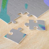 グリーン鸚鵡6537 ジグソーパズル (側面)