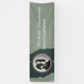 グリーン1フォトプロモーション事業名 横断幕 (縦)