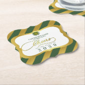 グリーン2学校大学卒業の日 ペーパーコースター (アングル)