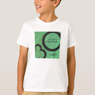 グリーン30 Decade誕生日 Tシャツ