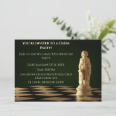 グリーン30th誕生日パーティーチェス司教 招待状 (スタンド正面)
