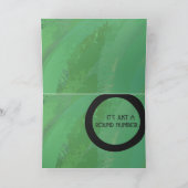 グリーン40 Decade誕生日 カード (内部)