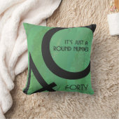 グリーン40 Decade誕生日 クッション (ブランケット)