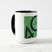 グリーン40 Decade誕生日 マグカップ (正面左)