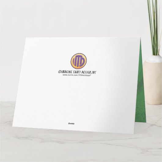 グリーン50 Decade誕生日 カード (裏面)