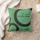 グリーン60 Decade誕生日 クッション (ブランケット)