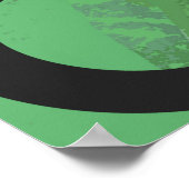 グリーン60 Decade誕生日 ポスター (角)