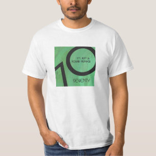グリーン70 Decade誕生日 Tシャツ