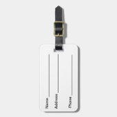 グリーン&かわいらし金ゴールドアイリッシュケルト系シャムロック ラゲッジタグ (正面縦)