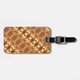 グリーン&アンバーイカットゼン ラゲッジタグ