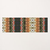 グリーン&アンバーイカットポーフ ヨガマット (裏面(横))