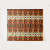 グリーン&アンバーイカット11 タペストリー (正面(横))