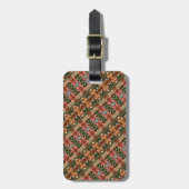 グリーン&アンバーイカット7 ラゲッジタグ (正面縦)