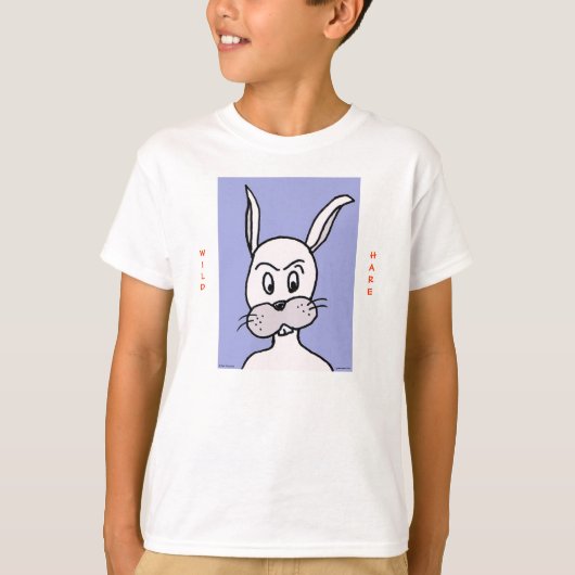 グリーン・ウェニー「ワイルドヘア」キッズシャツ Tシャツ (正面)
