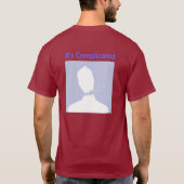 グリーン・ウェニー「複雑」シャツ（背中） Tシャツ (裏面)