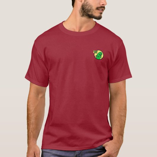 グリーン・ウェニー「複雑」シャツ（背中） Tシャツ (正面)