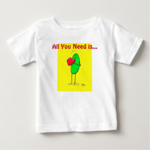 グリーン・ウェーニ「必要なのは…」 乳児シャツ ベビーTシャツ