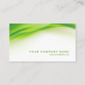 グリーン・ウェーブの名刺 名刺 (裏面)
