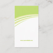 グリーン・ウェーブの名刺 名刺 (裏面)