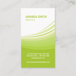 グリーン・ウェーブの名刺 名刺