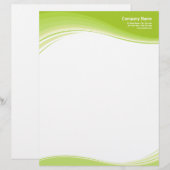 グリーン・ウェーブレターヘッド レターヘッド (正面/裏面)