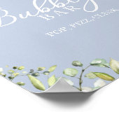 グリーン ウォーターカラー バブル バー ポップ フィズ クランク サイン (角)