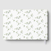 グリーン・ウッドランド・テーマ ゲストブック (裏面)