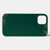 グリーン エレガント Case-Mate Barely There アップル iPhoneケース (裏面 (横))