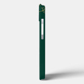 グリーン エレガント Case-Mate Barely There アップル iPhoneケース (裏面 / 左)