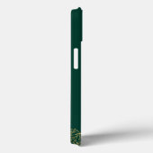 グリーン エレガント Case-Mate Barely There アップル iPhoneケース (裏面 / 右)