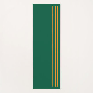 グリーン&オレンジヨガマット ヨガマット