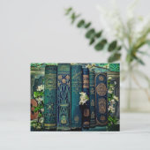 グリーン オールド ブックス アンド ブロッサムズ ポストカード (スタンド正面)