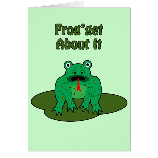 グリーン・カエル – カエルの取り組み (正面)