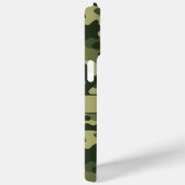グリーン カモフラージュ オリジナル Case-Mate iPhoneケース (裏面 / 右)