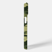 グリーン カモフラージュ オリジナル Case-Mate iPhoneケース (裏面 / 右)