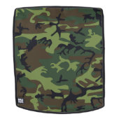 グリーン カモフラージュ パターン 軍用 迷彩柄 バックパック (取り外し可フェース)