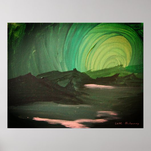 グリーン – ガブリエル・マッガリー ポスター (正面)